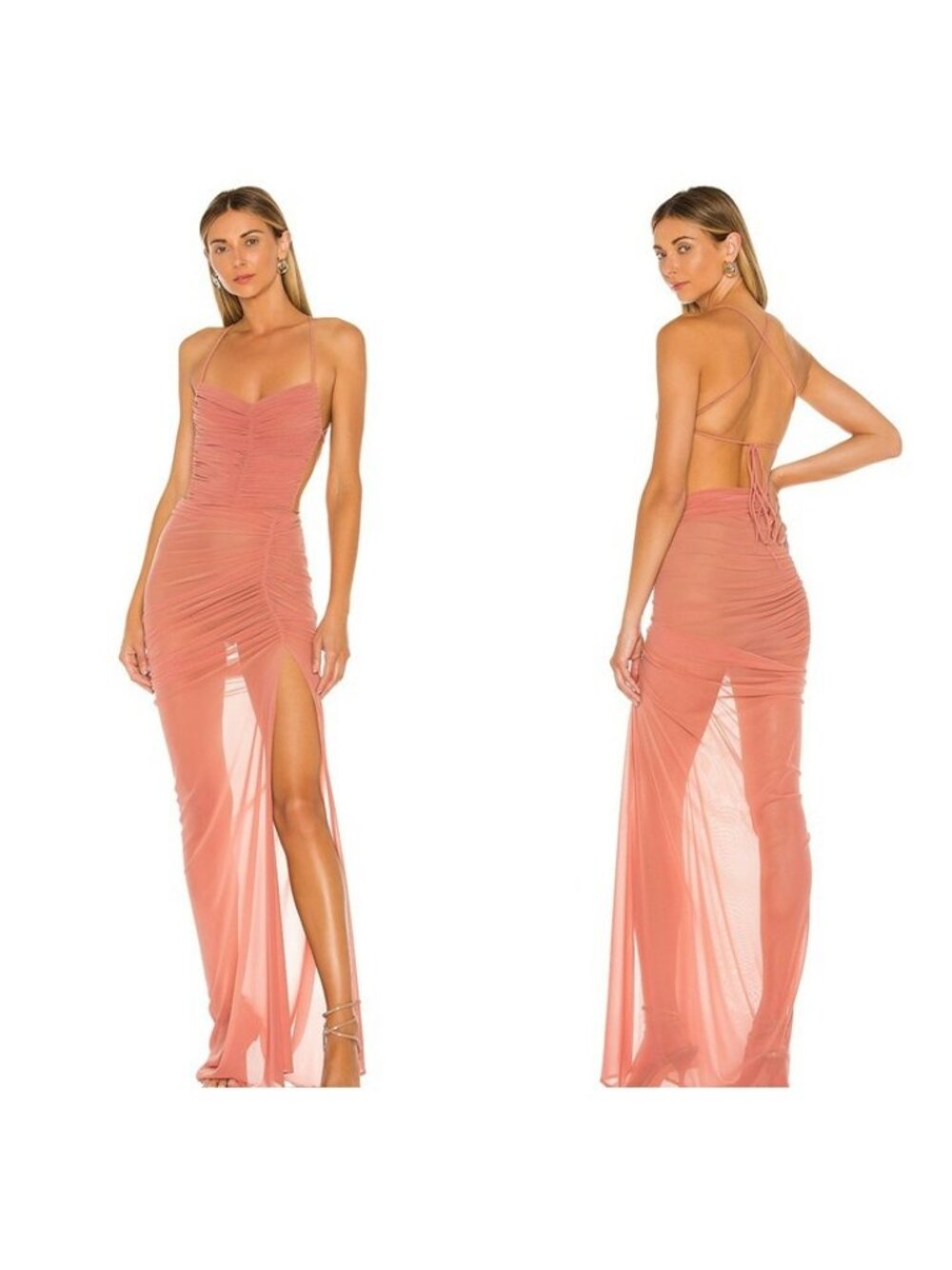 Michael Costello x REVOLVE Follie Gown - Mauve